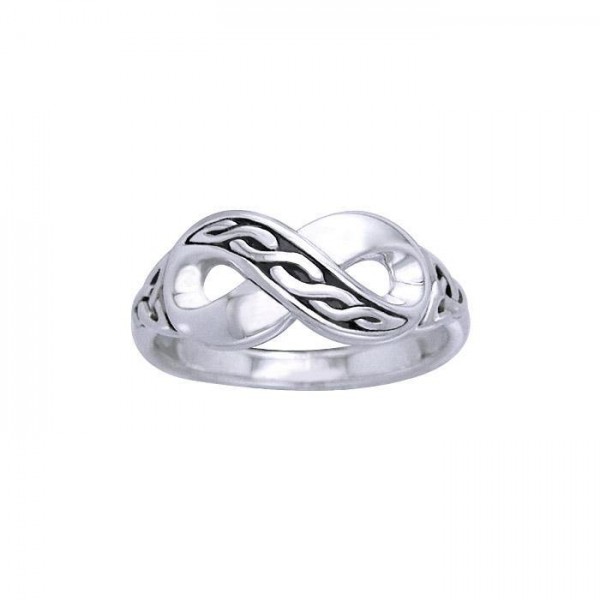 Celtic Infinity Silver Ring