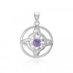 Protected Wheel of Being Celtic Pendant