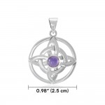 Protected Wheel of Being Celtic Pendant