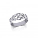 Banded Celtic Knotwork Ring