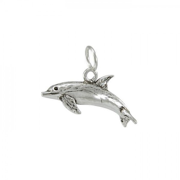Silver Dolphin Charm