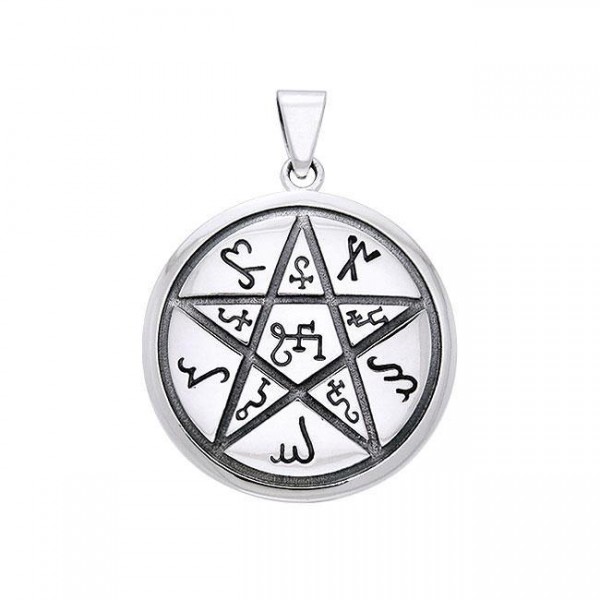The Star of Earth by Oberon Zell Sterling Silver Pendant