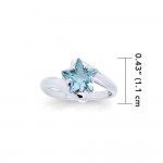 Designer Elegant Cubic Zirconia Star Ring