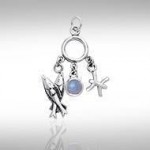Pisces Silver Astrology Charm