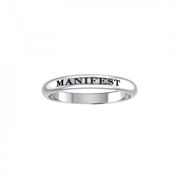 Manifest Silver Ring