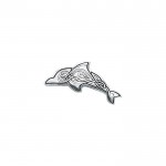Pendentif Celtic Dolphin Silver