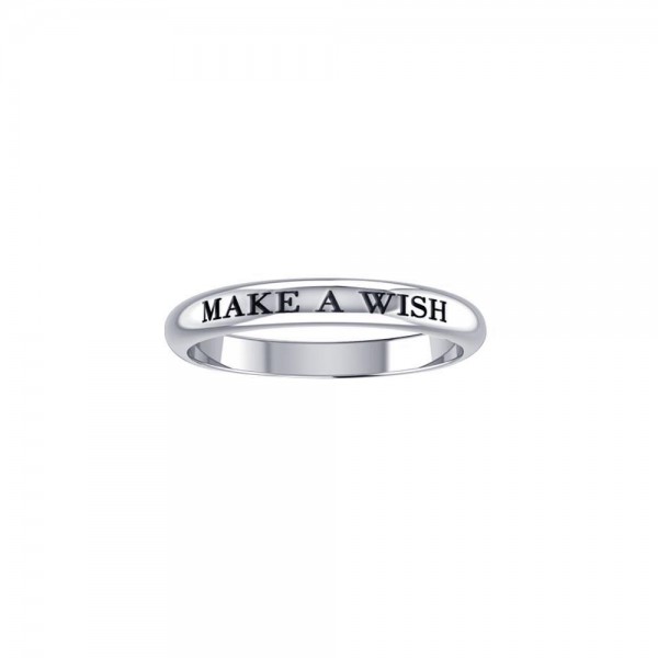 MAKE A WISH Sterling Silver Ring