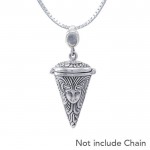 Goddess Pendulum Spell Sterling Silver Pendant