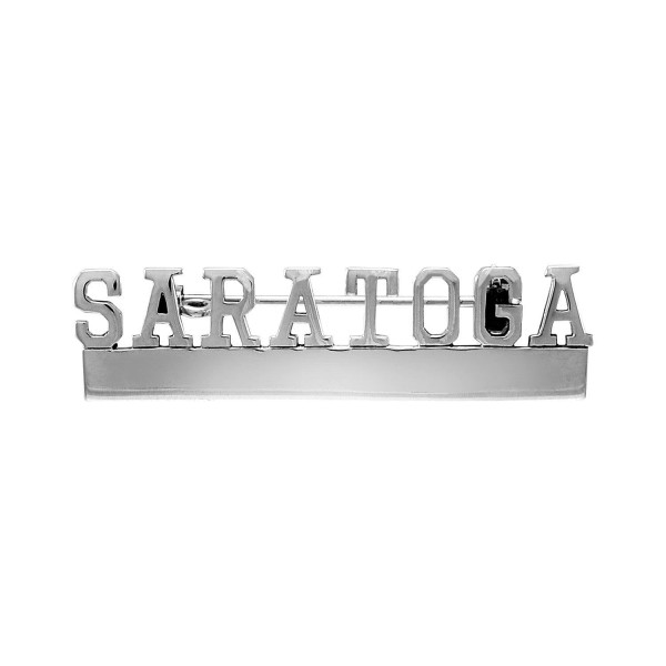 Saratoga Silver Pin