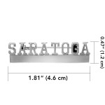 Saratoga Silver Pin