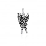 Archangel Michael Silver Charm