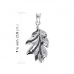 Magick & Witch Oak Leaves Sterling Silver Pendant