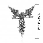 Angel Dove Silver Pendant
