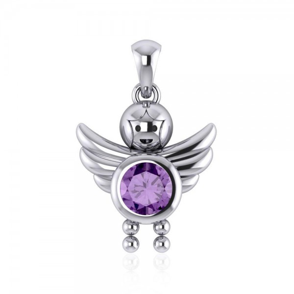 A Heavenly Gift from the Little Angel Boy Pendant