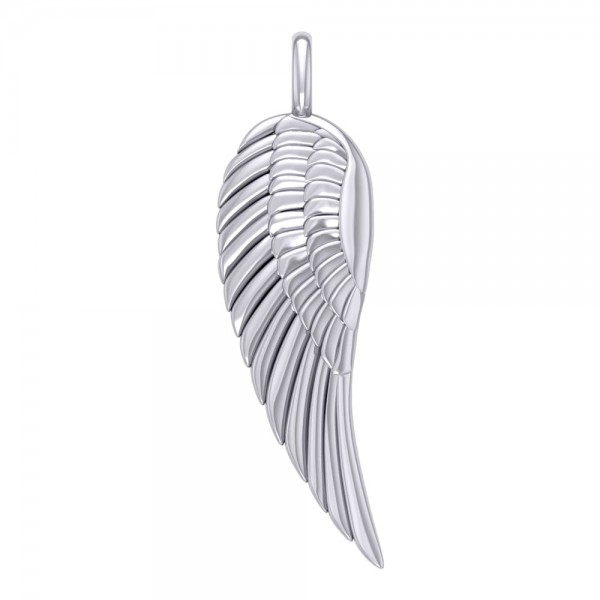 Angel Wing Silver Pendant