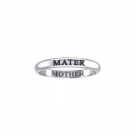 MATER MOTHER Sterling Silver Ring