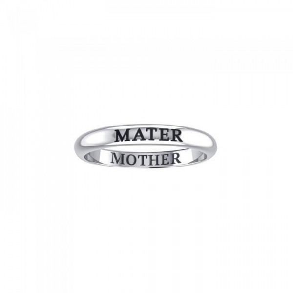 MATER MOTHER Sterling Silver Ring