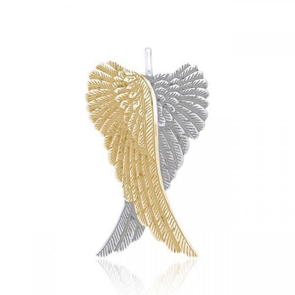 Pendentif Angel Wings Silver et Gold