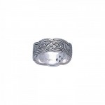 The road to miles high ~ Celtic Knotwork Sterling Silver Ring