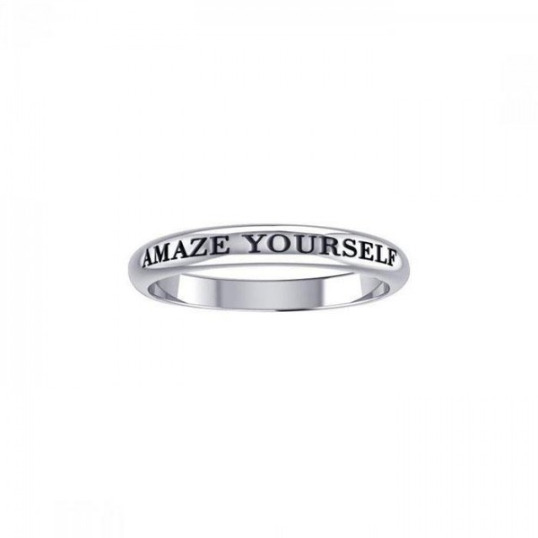 Amaze Yourself Silver Ring