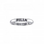 FILIA DAUGHTER Sterling Silver Ring