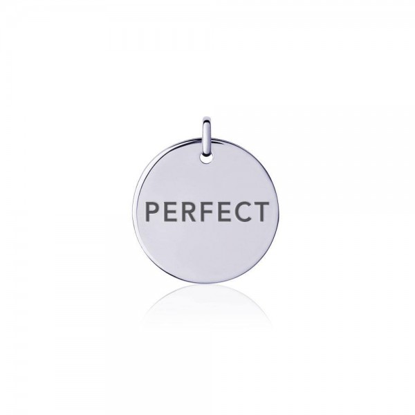 Power Word Perfect Silver Disc Charme