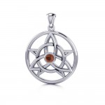 Celtic Trinity Le pendentif star silver