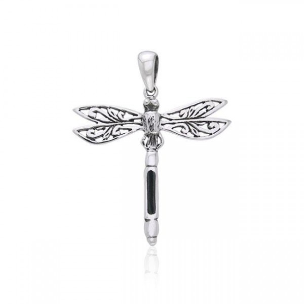 Dragonfly Sterling Silver Pendant