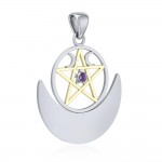 Wiccan Moon The Star Pendant