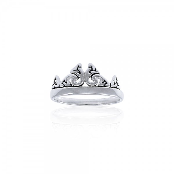 Triquetra Crown Ring