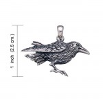 Haunted by the Mythical Raven Pendant