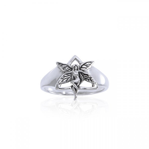 Celtic Fairy Triquetra Ring