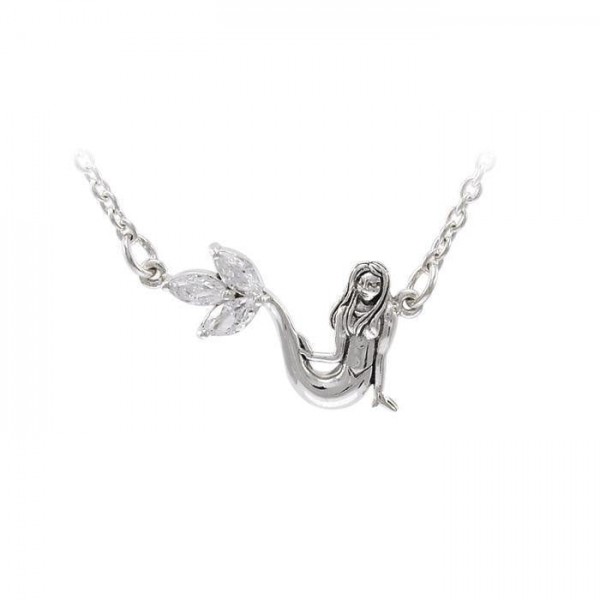 Mermaid Silver Necklace