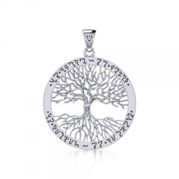 Continuously Inspiring - The Ethereal Symbol of the Theban Tree of Life Pendant