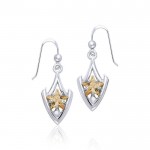 Designer Elegant Cubic Zirconia Star Earrings
