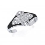 A full inspiration of art ~ Sterling Silver Celtic Maori Bracelet Jewelry