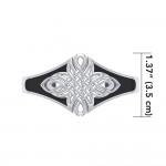 Une inspiration complète de l’art ~ Sterling Silver Celtic Maori Bracelet Bijoux