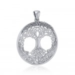 The Tree of Life, Beyond astounding ~ Sterling Silver Jewelry Pendant