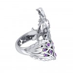 Honor The Flying Phoenix ~ Sterling Silver Jewelry Ring with Gemstone