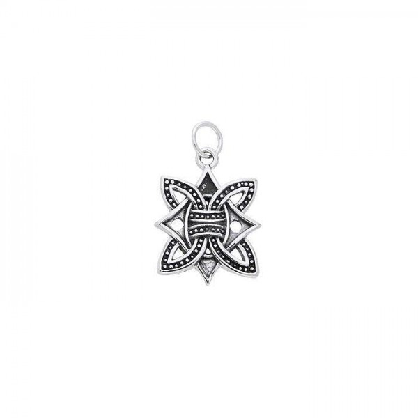 Borre Knot Silver Charm