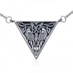 Viking Urnes Bird Necklace