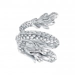 Coiled Eastern Dragon Ring