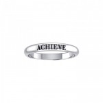 ACHIEVE Sterling Silver Ring