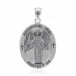 Archangel Uriel  Medallion Pendant