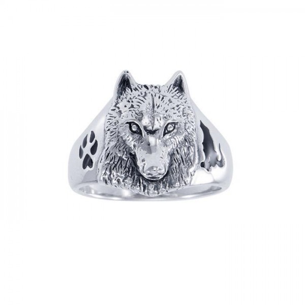 Ted Andrews Wolf Ring