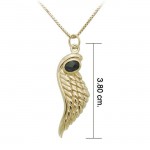 Angel Wing 14K Gold Vermeil Necklace by Amy Zerner