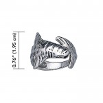 Whale Shark Sterling Silver Ring