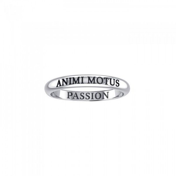 Animi Motus Passion Silver Ring