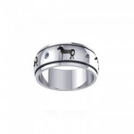 Arabian Silhouette Silver Ring