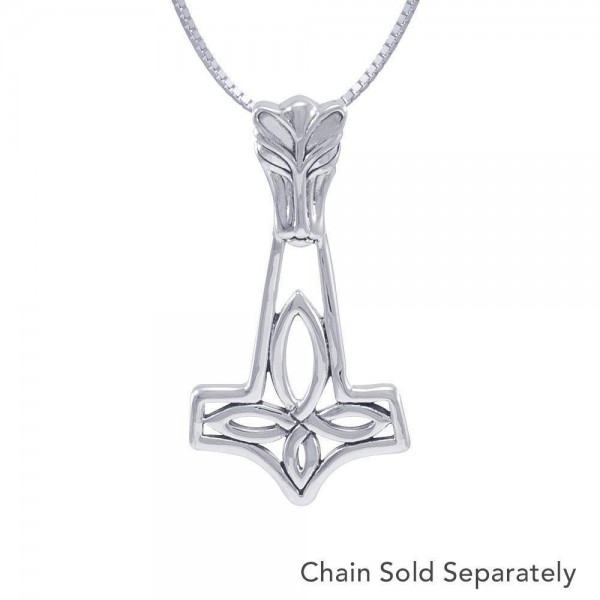 Thor Hammer, a powerful amulet ~ Sterling Silver Jewelry Pendant